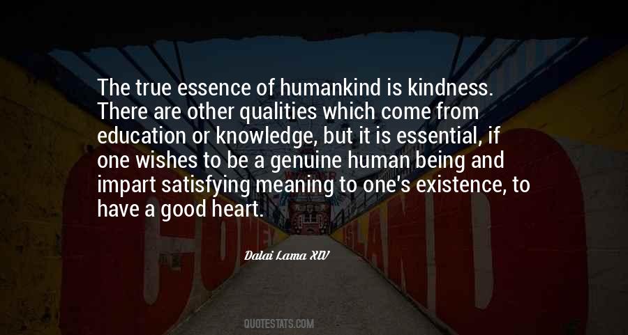 To Be A Good Human Being Quotes #1431099