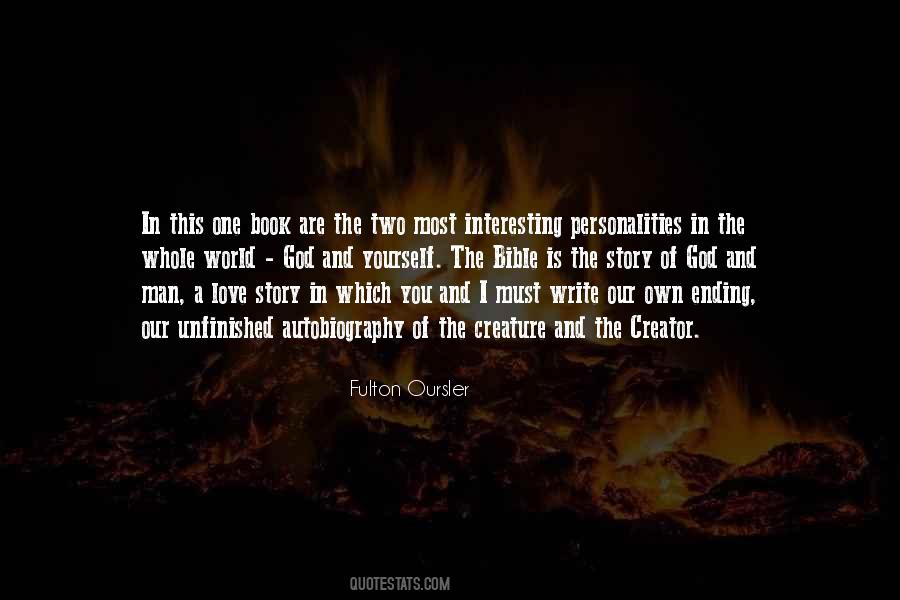 Ending A Book Quotes #1577495