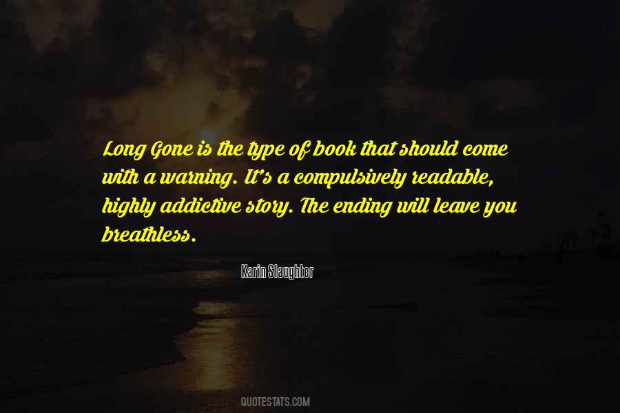 Ending A Book Quotes #1694112