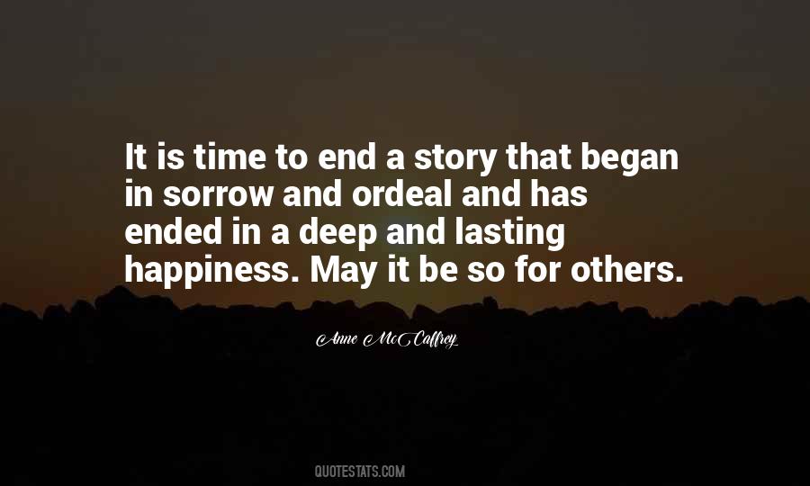Ending A Book Quotes #1763817