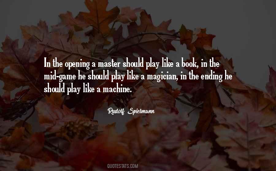 Ending A Book Quotes #1814523