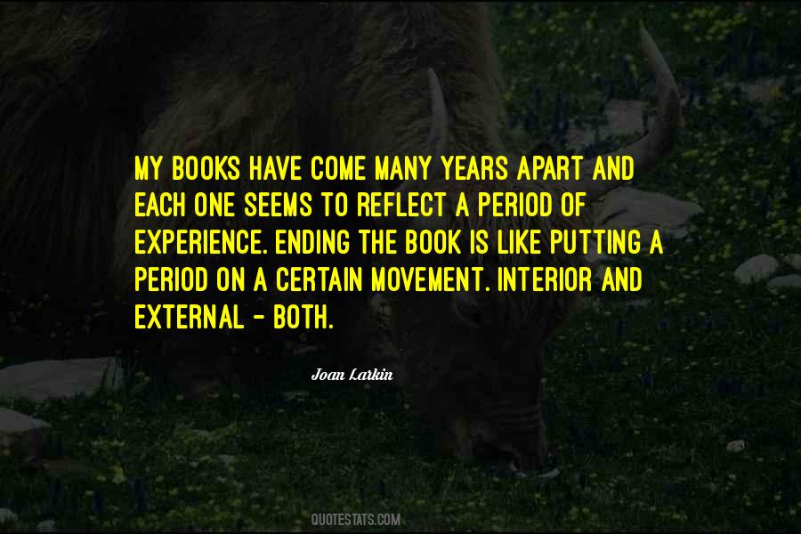 Ending A Book Quotes #207268