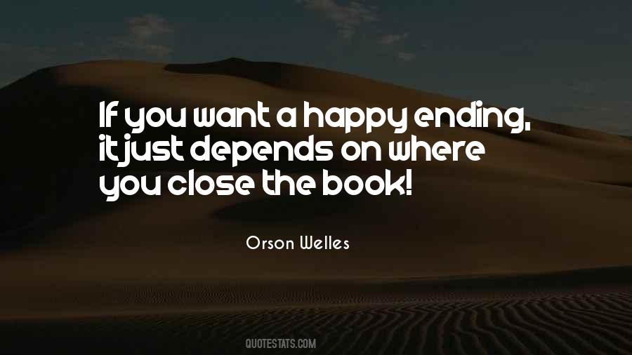 Ending A Book Quotes #835239