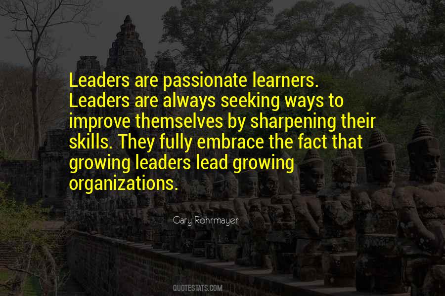 Leaders Are Learners Quotes #267292