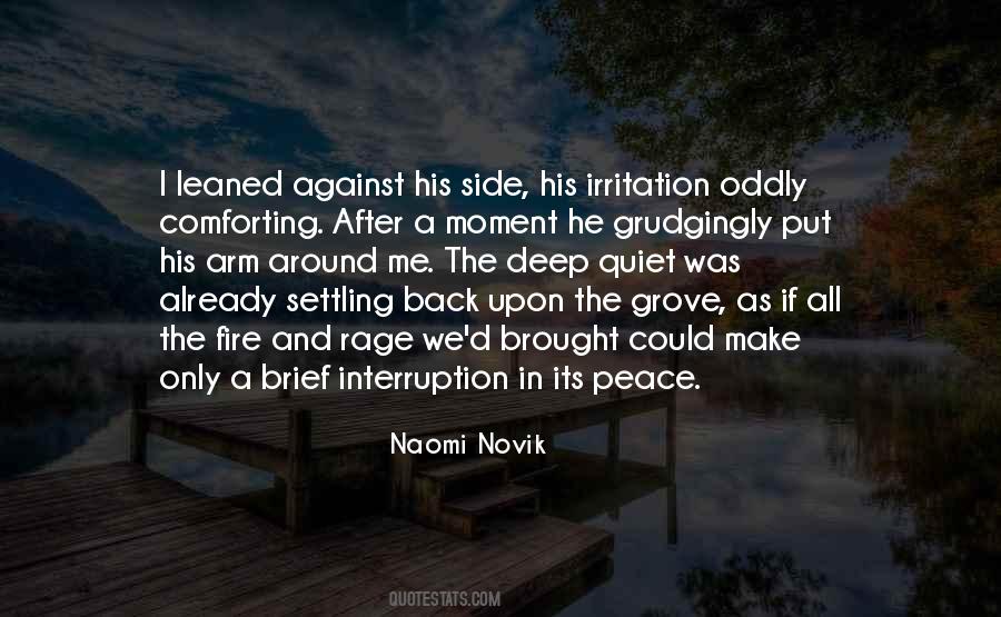 Peace In The Moment Quotes #1644135