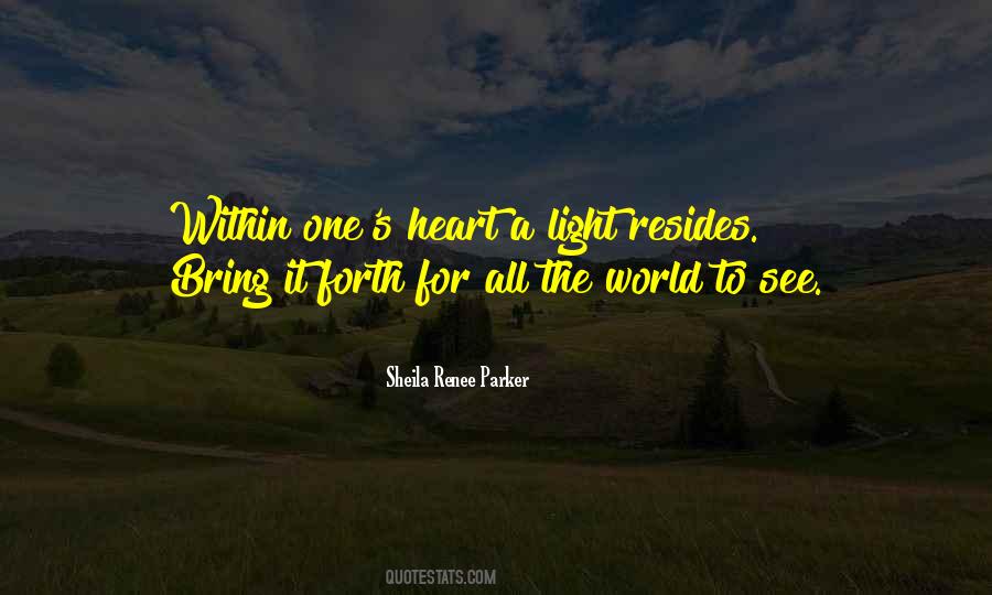 Quotes About The Light Within #418993