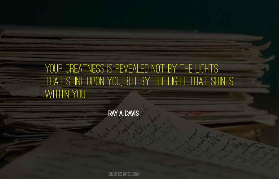 Quotes About The Light Within #79903