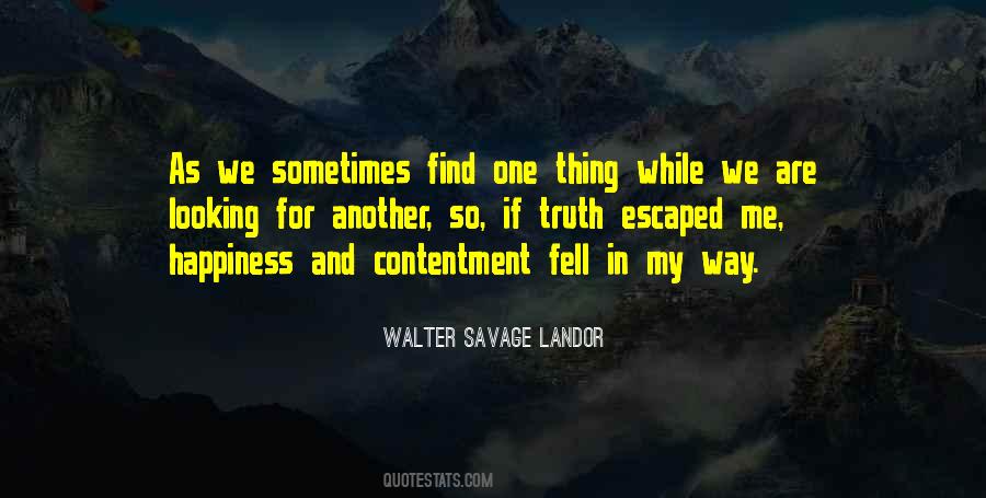 Find Contentment Quotes #1002054
