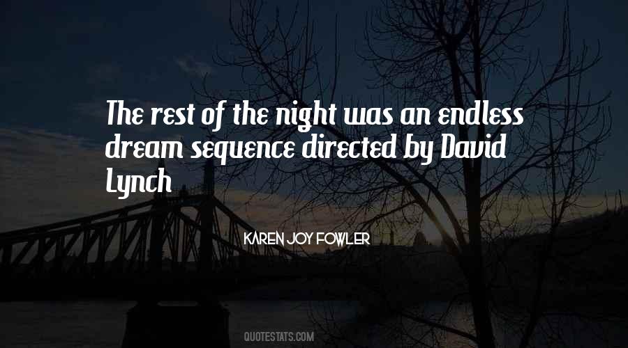 Endless Night Quotes #1359611