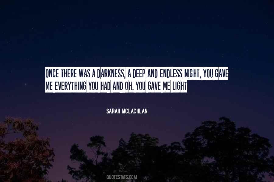 Endless Night Quotes #1448019