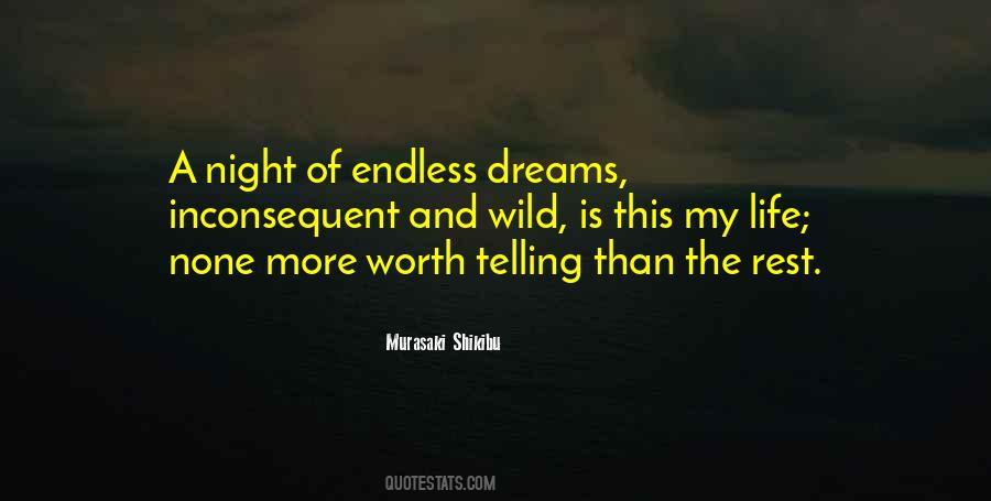 Endless Night Quotes #1625412