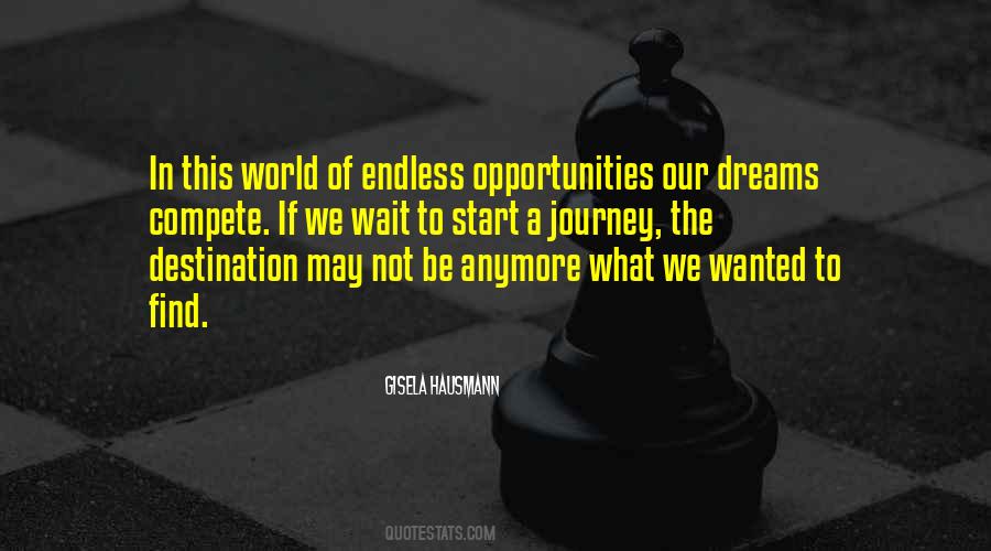 Endless Opportunities Quotes #2669