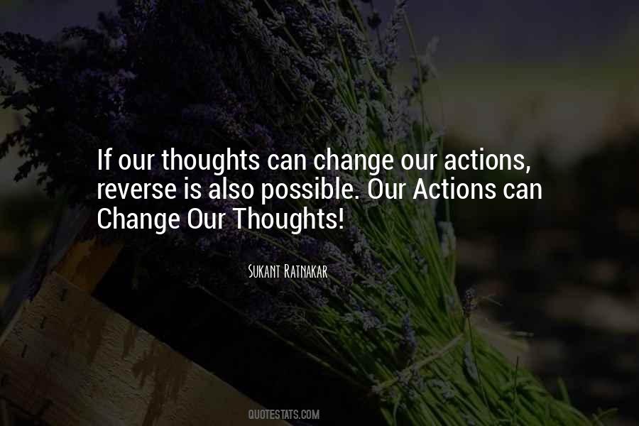 Change Thoughts Quotes #244038