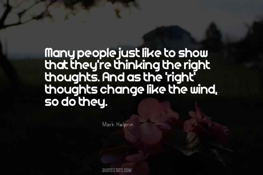 Change Thoughts Quotes #599250