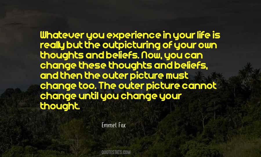 Change Thoughts Quotes #680407