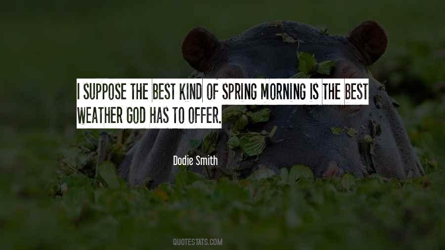 Spring Morning Quotes #1590051