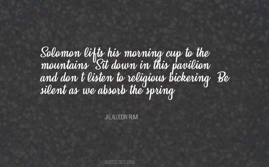 Spring Morning Quotes #243829