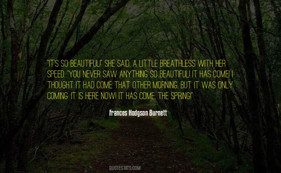 Spring Morning Quotes #662046