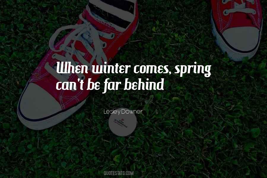 Spring Winter Quotes #108021