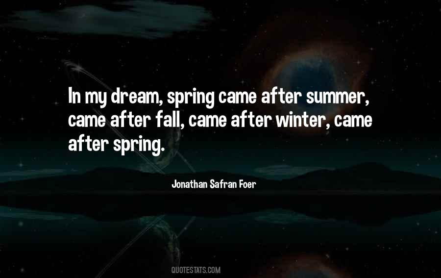 Spring Winter Quotes #271055