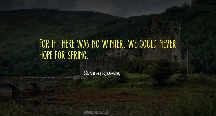 Spring Winter Quotes #511364