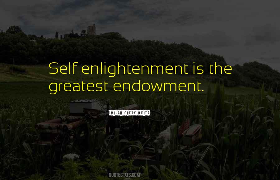 Endowment Quotes #260263