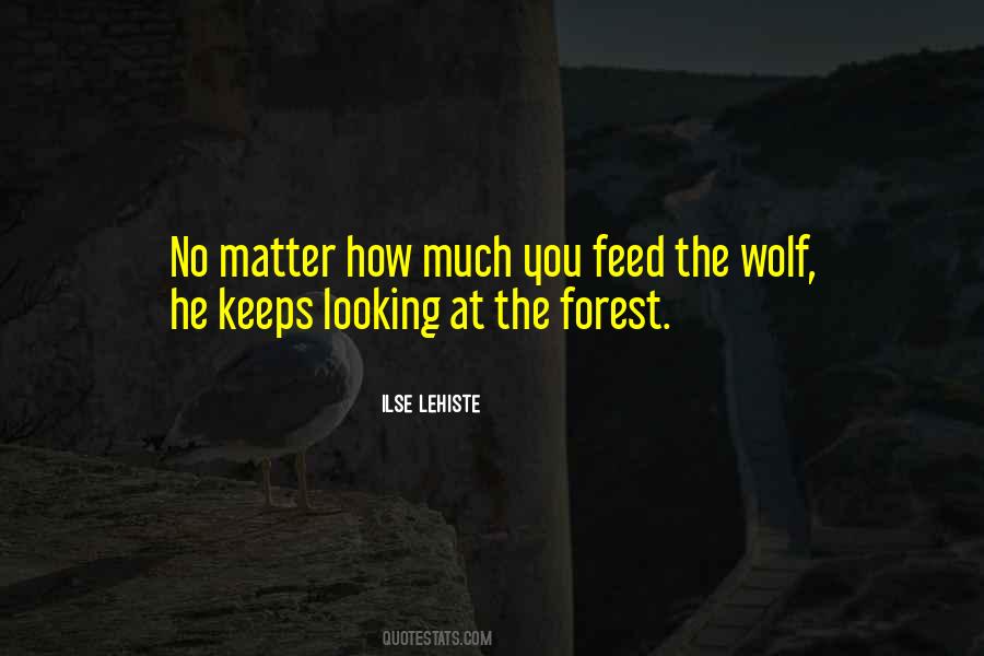 The Wolf You Feed Quotes #1023613