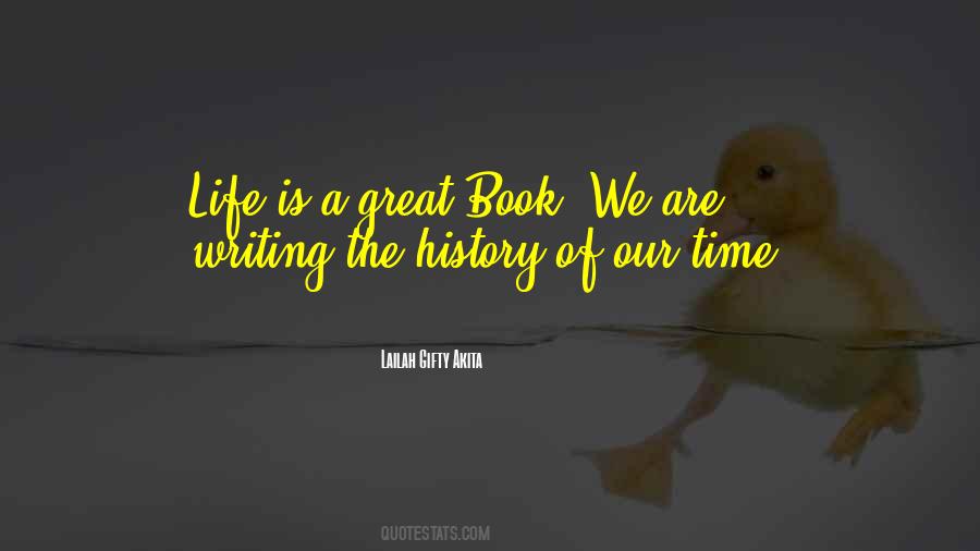 My Life Is A Book Quotes #1085209