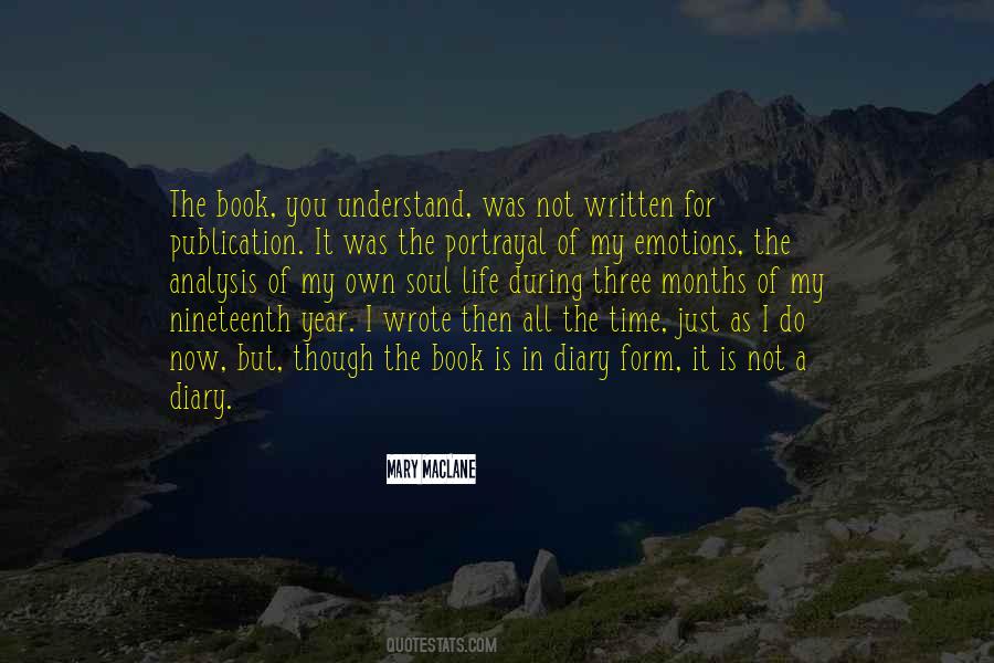 My Life Is A Book Quotes #991445