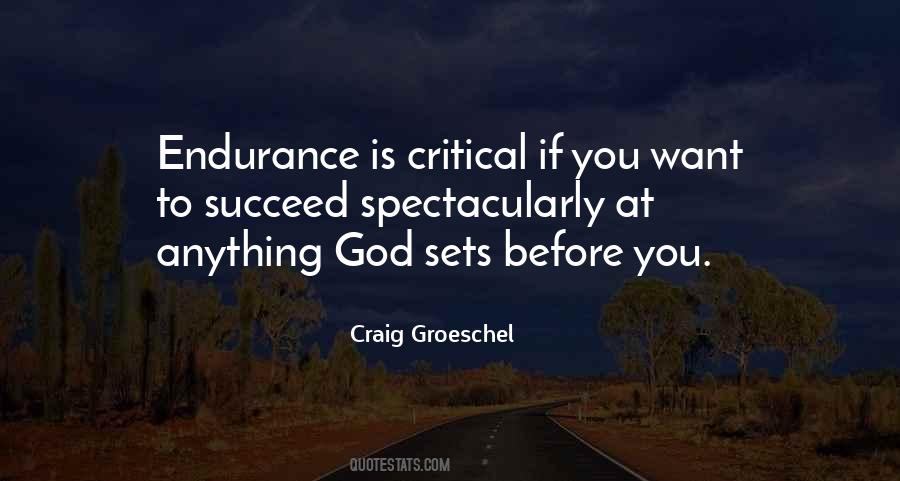 Endurance God Quotes #914423