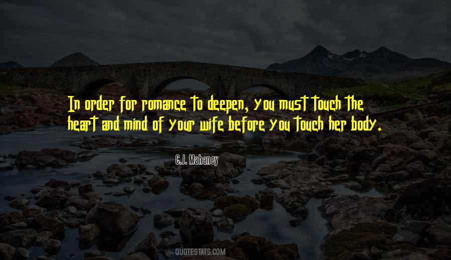 Touch Her Heart Quotes #82528