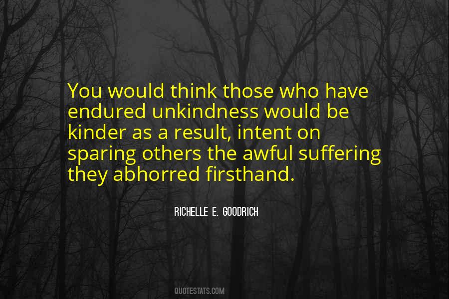 Endured Suffering Quotes #100574