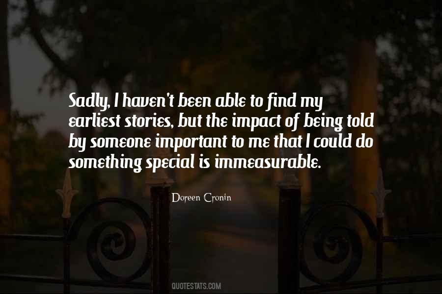 Someone Special To Me Quotes #1663280
