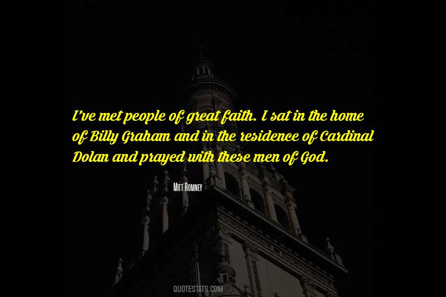 Great Men Of Faith Quotes #1075936