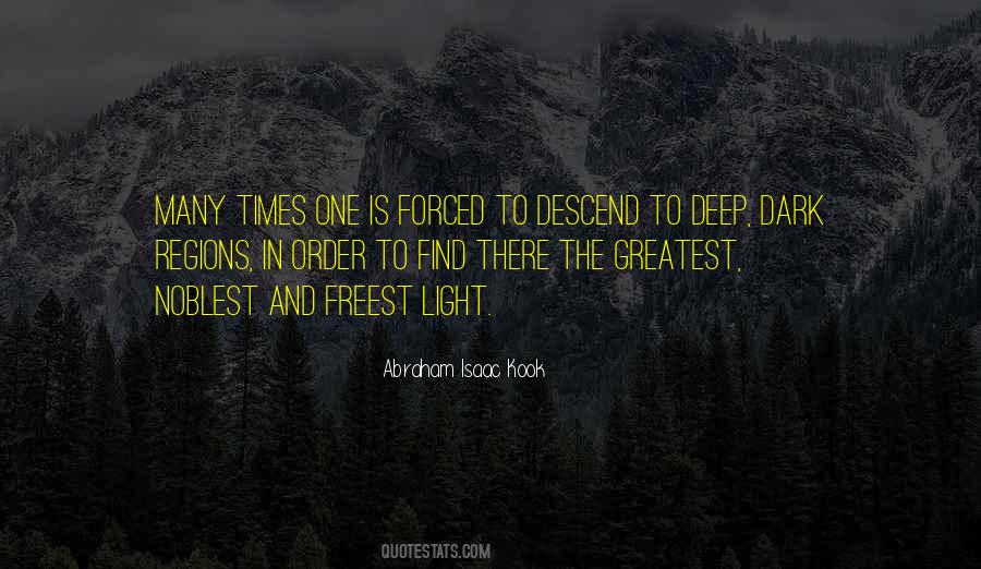 Quotes About The Light In The Dark #130580