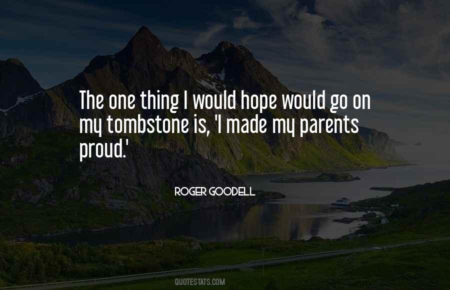 Proud One Quotes #96062