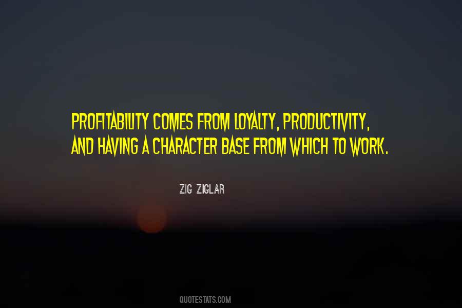 Work Loyalty Quotes #234867