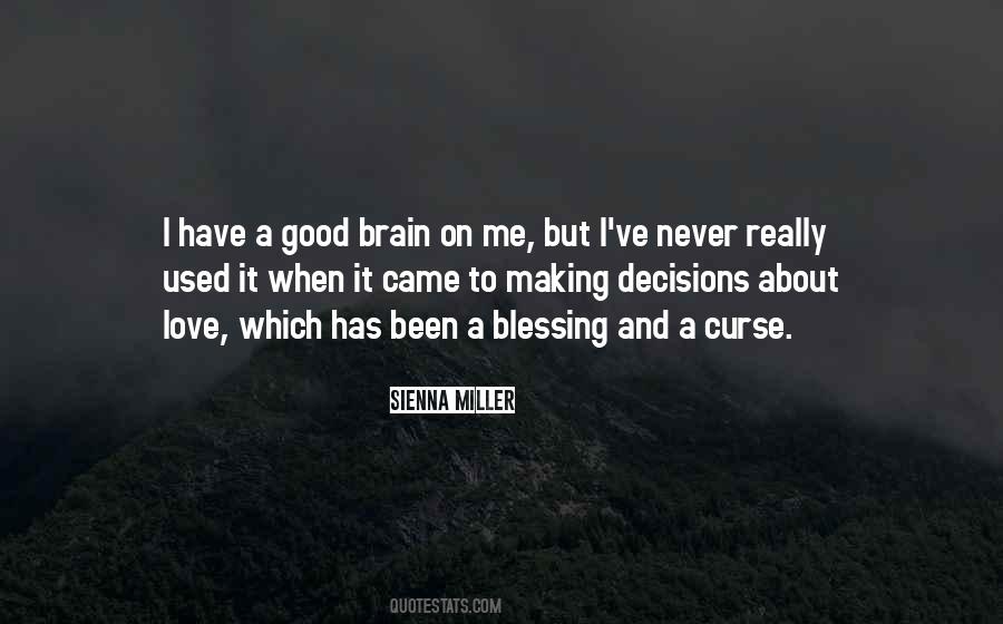 Quotes About Love Decisions #464485