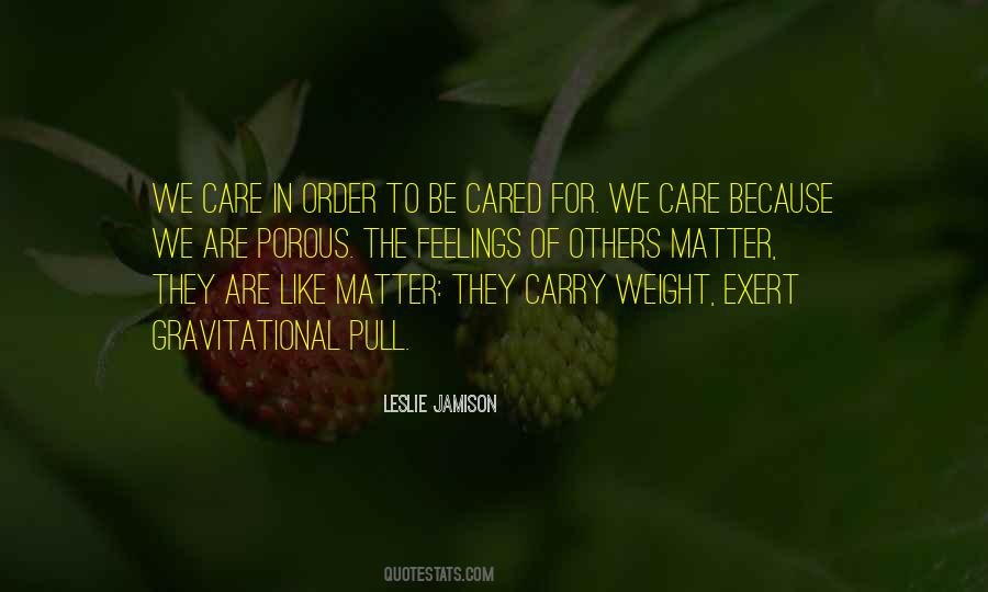 Care Feelings Quotes #1003496