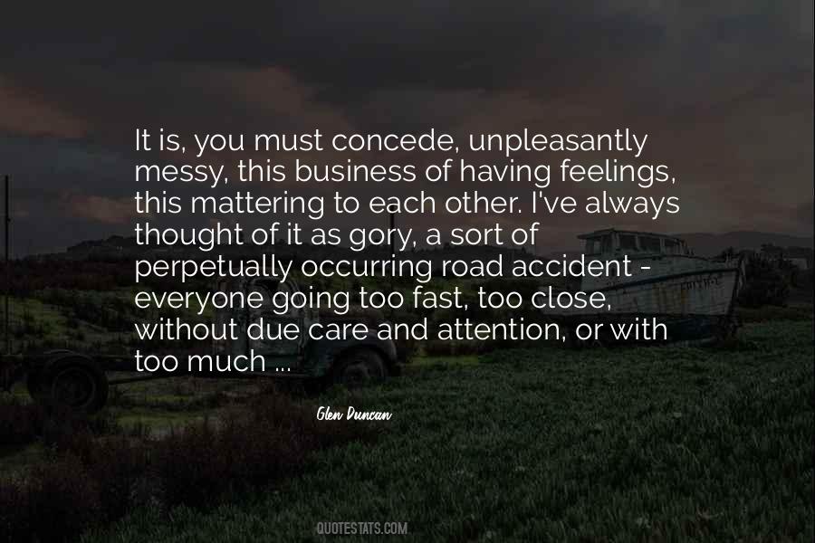 Care Feelings Quotes #1028019