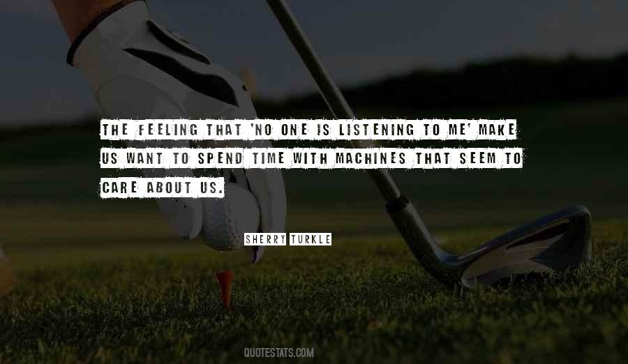 Care Feelings Quotes #1350867