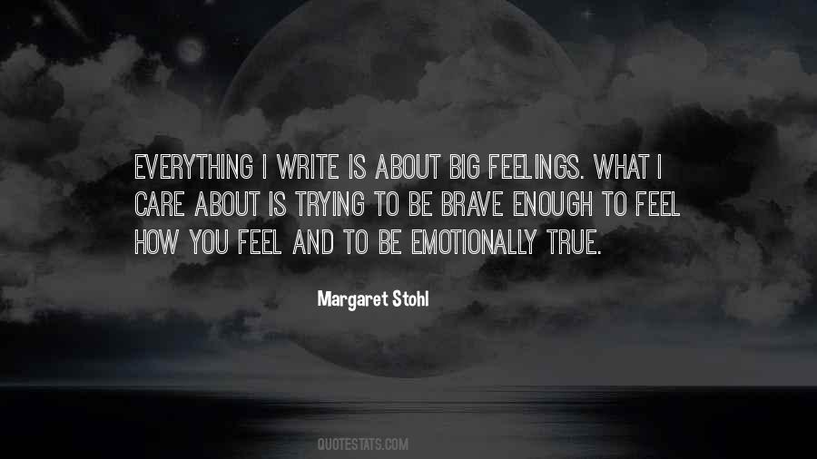Care Feelings Quotes #1631529