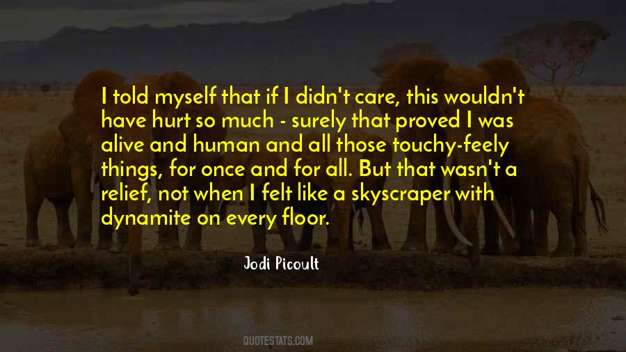 Care Feelings Quotes #1846692