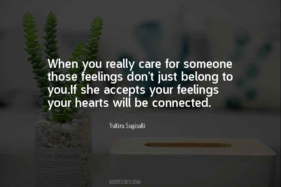 Care Feelings Quotes #248365