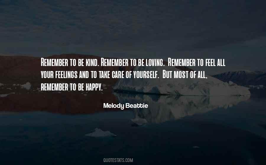 Care Feelings Quotes #302439