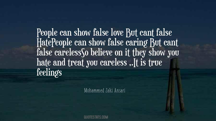 Care Feelings Quotes #644437