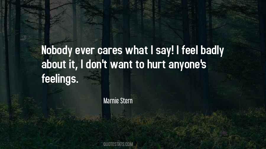 Care Feelings Quotes #67663