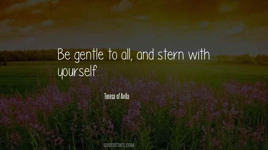 Be Gentle With Yourself Quotes #657870