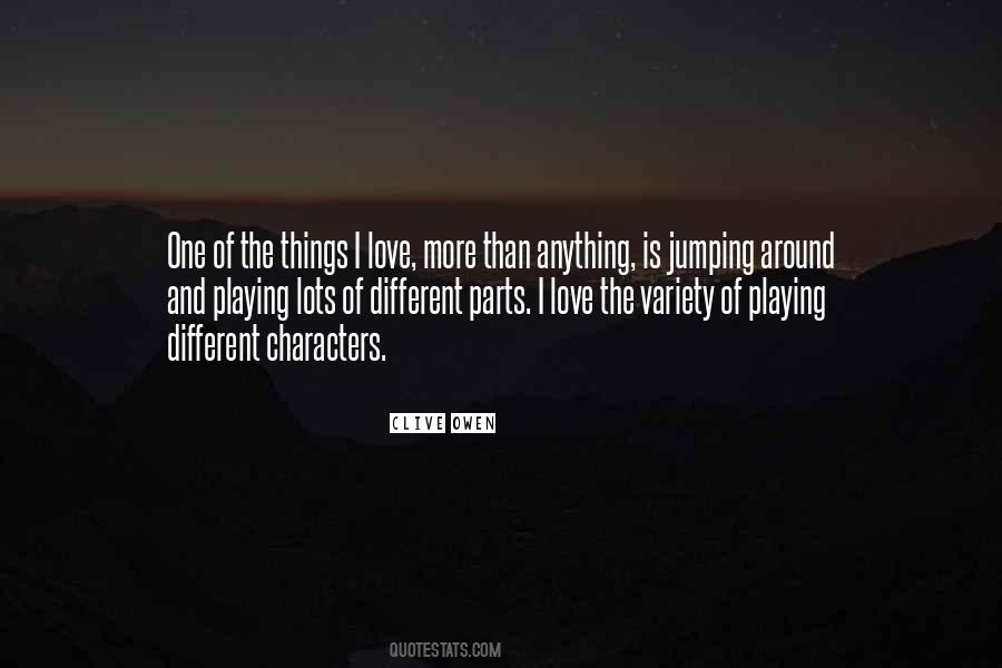 Variety Love Quotes #1576845