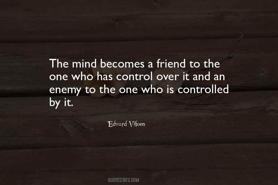 Enemy And Friend Quotes #447498